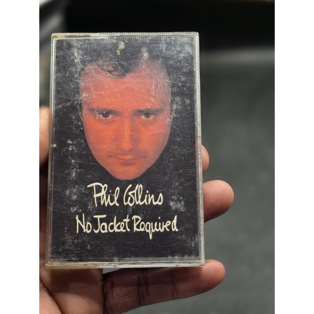 Vintage Phil Collins No Jacket Required Cassette Tape 1985